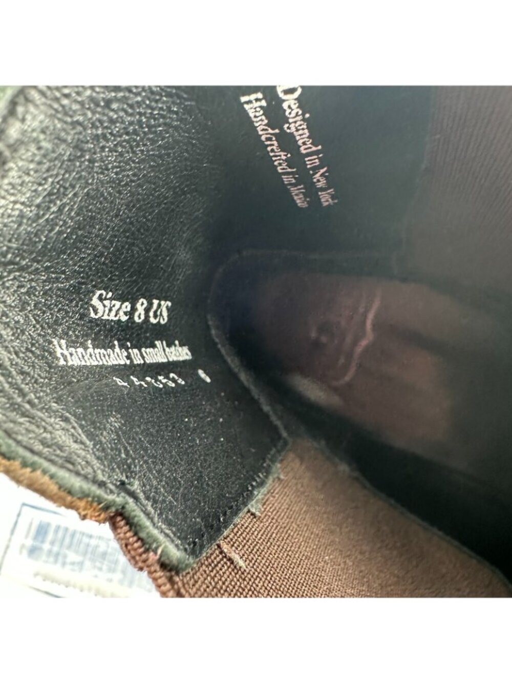 Thursday Boot Co Women Size 8 Brown Suede Leather Side Elastic Chelsea Boot - Picture 10 of 11